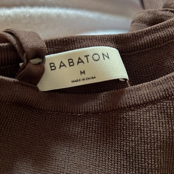 Brown Dress - Babaton size M - Picture 2 of 2